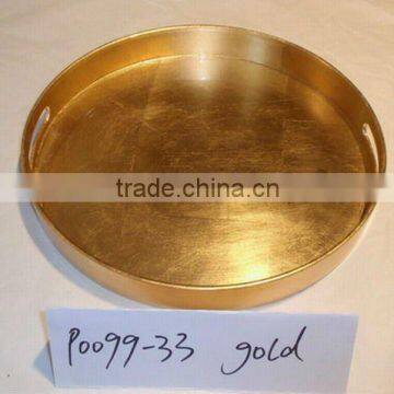 Gold plastic tray,pp plastic tray