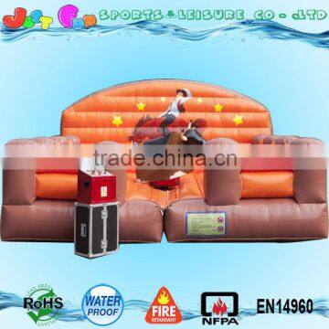 2016 hot sale inflatable bull mat, mechanical bull mattress ,inflatable bull arena                        
                                                                                Supplier's Choice