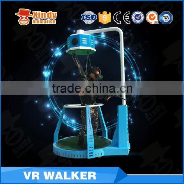 9D game equipment walker VR treadmill for Amusement Park Equipment