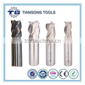 Bright Four HSS End Mill