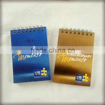 spiral binding exercise school book and spiral legal pad
