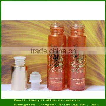 15ml roll on glass bottle, empty round glass bottle, perfume bottle made in china