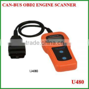 U480 Can OBDII Memo Scanner Car Diagnostic Tool OBD Code Scanner, Reading&Erasing Trouble Code