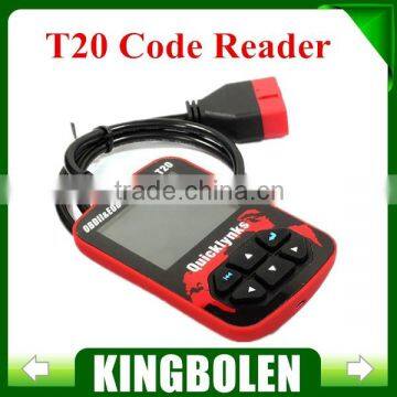 High Quality Quicklynks Color-screen OBDII & EOBD auto code reader T20 Mini auto diagnostic tool T20