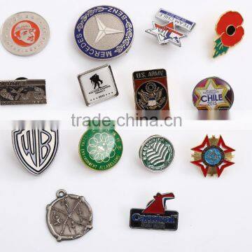 2015 Factory Direct Sales Oem Design Metal Pins Badge photo-3