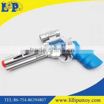 Plastic B/O gun with sound and light,kids toys