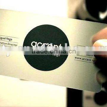 wholesale frosted clear calling cards (M-PC011)