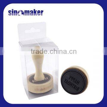 Custom High Quality Wedding Wooden Stamps With Handle for Card Making photo-4