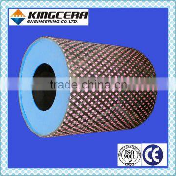 95% Alumina Ceramic Wear Solution for Dive Pulley Lagging