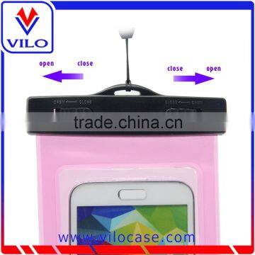 Touchable Screen Waterproof Pouch With Neck Strap photo-5