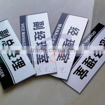 acrylic warning display