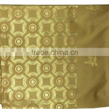 Army Green African Headtie / High Quality Sego / Top Seller Gele Fabric photo-3