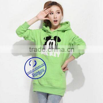 China Supplier Custom Women Hooded Sweatshirt With Embroidered photo-6