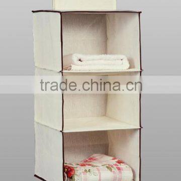 3 shelf hanging closet organizer