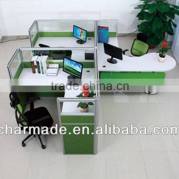 CM45 workstations office furniture/aluminium glass office partition