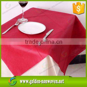 1*1m 1.2*1.2m 1.4*1.4m Square Non Woven Tablecloth Types of Non Woven Fabric