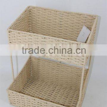 2016 new design environmental paper display basket for multipurpose