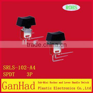 Different types of momentary toggle switches