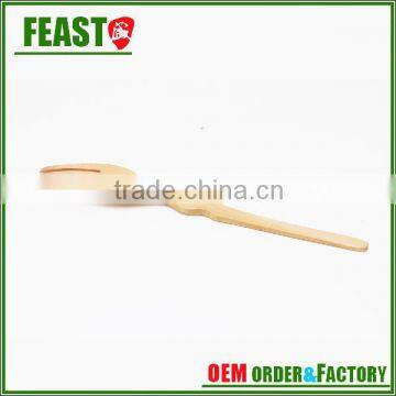 High quality mini dinner fork, customized wood fork