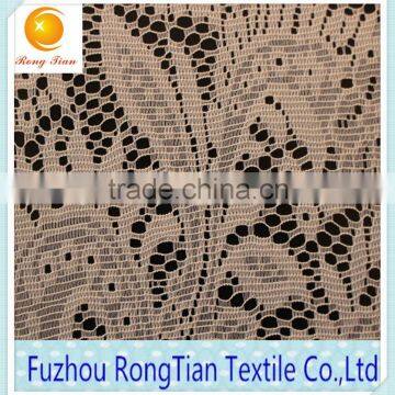 2015 transparent design water soluble lace fabric for wedding dress