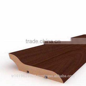 pvc laminated mdf skirting board, baseboard