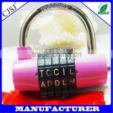 New style luggage combination lock,combination padlock CH-206L