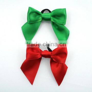 polyester elastic ribbon bow for vine bottle