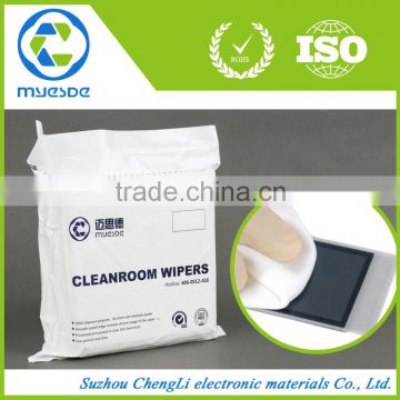 1009SLE dustless soft China Manufacturer 100% polyester wiper cloth