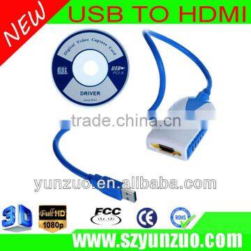 New USB 3.0 to HDMI Display Adapter