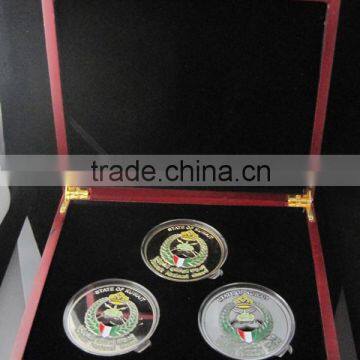 High Quality Wooden Coin Box / Laser Logo Wooden Packing Box / MDF Luxury Wooden Box