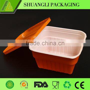 Plastic,PET/PP/PS/PE Material and BOPS Plastic Type kids plastic food tray