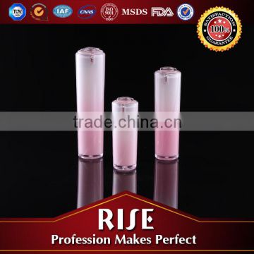 Eco-friendly bpa free fancy empty cosmetic acrylic lotion bottles wholesale