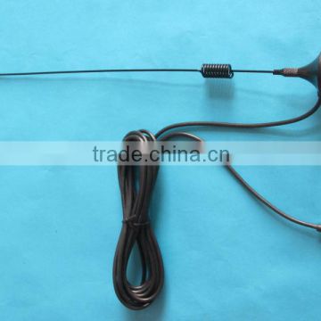 HOT selling 3dBi 433MHz magnetic mount antenna 433mhz 300cm cable length IEC/ F female /SMA/MCX