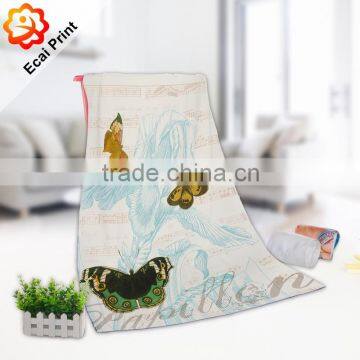 Microfibre Dye Printed Creative Good Color Fastness Face Towel