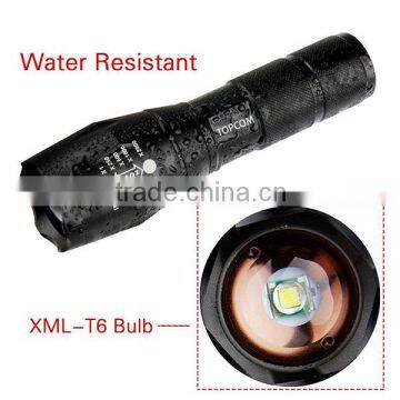 Glow In The Dark Button G700 Style LED Tactical Flashlight XM-L T6 photo-4