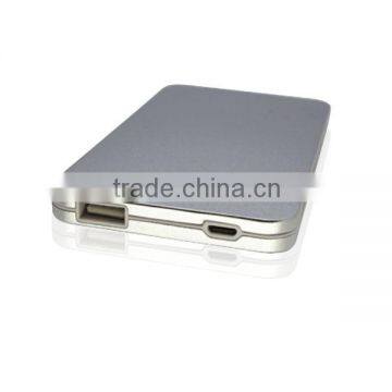 Fast power supply 5V 2.1A 5000mah power bank for htc power bank 2.1a with LED indicator and Grade A battery business idea