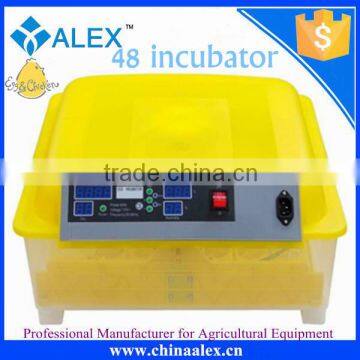 Automatic transparent 48 chicken egg incubator farm machine for cheap chicken farm machine                        
                                                Quality Choice