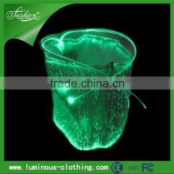 2015 fiber optic decor luminous led lighted up halloween bucket