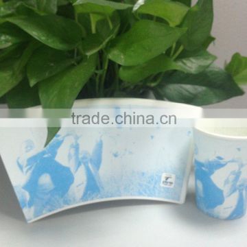 PE coated paper cup blank/ paper cup fan