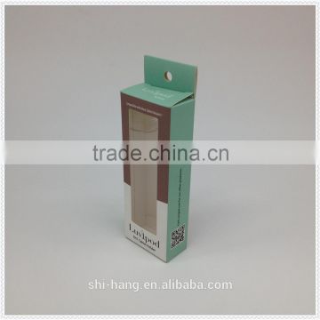 Color printed window paper box package