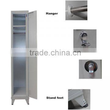 Supplier clothes single door steel locker with feet                        
                                                                                Supplier's Choice