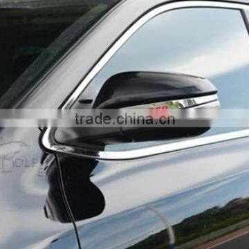 1Pair Car Rearview Mirror Decorative Sequins Trim Exterior Accessories For Toyota Highlander 2014 2015 photo-5