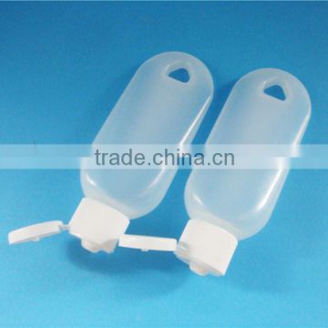 30ml plastic PET hand gel bottle , 30ml empty hand sanitizer bottle with silicone holder