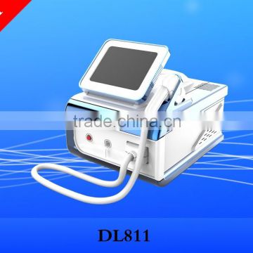 Newest 810mm wavelength portable four model dental diode laser vacuum hair removal and Skin Rejuvenation with CE