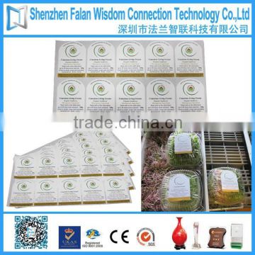 Custom color printing adhesive sticker private label manufacturer