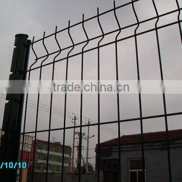 green welded wire mesh fence/backyard wire mesh fence