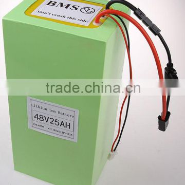 OSN Power Triangle style 48V 25AH Lithium Battery Electric Bicycle Scooter 48V 1000W Battery