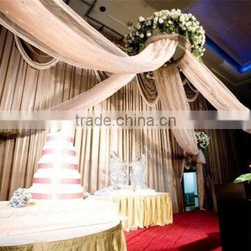 wholesale pipe and drape wedding stage backdrop decoration