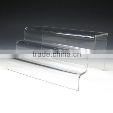 Multi Step Stairway Acrylic Risers For Sale, shoes stand