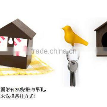 plastic bird whistle with lovely house